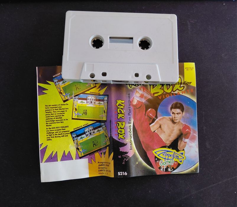 ZX Spectrum Jogo Kick Box