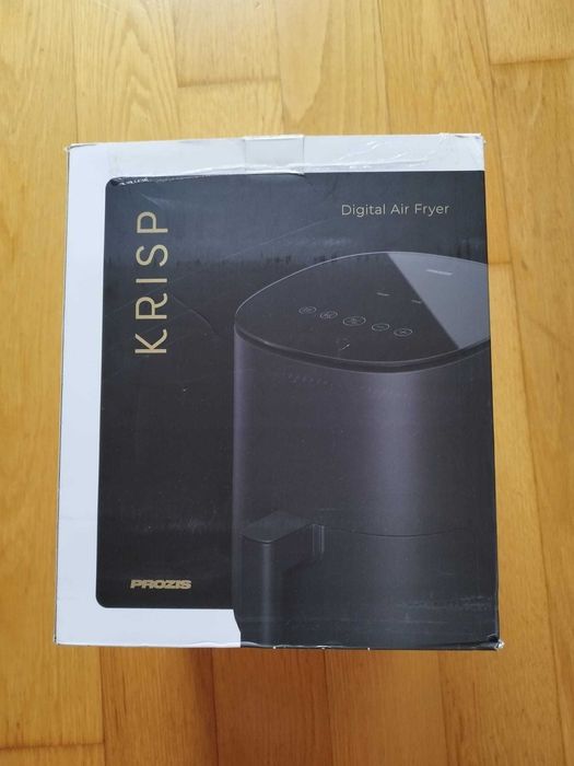 Fritadeira Digital Air Fryer Krisp - Preto