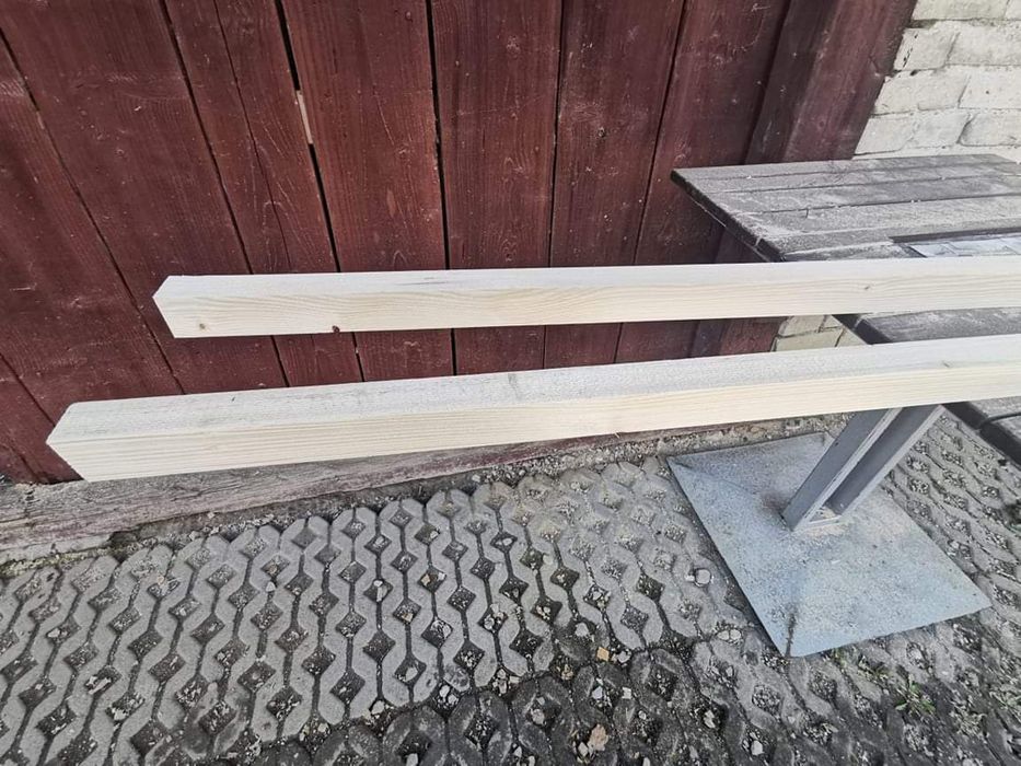 Kantówki świerkowe modrzewiowe suche strugana różne wymiary