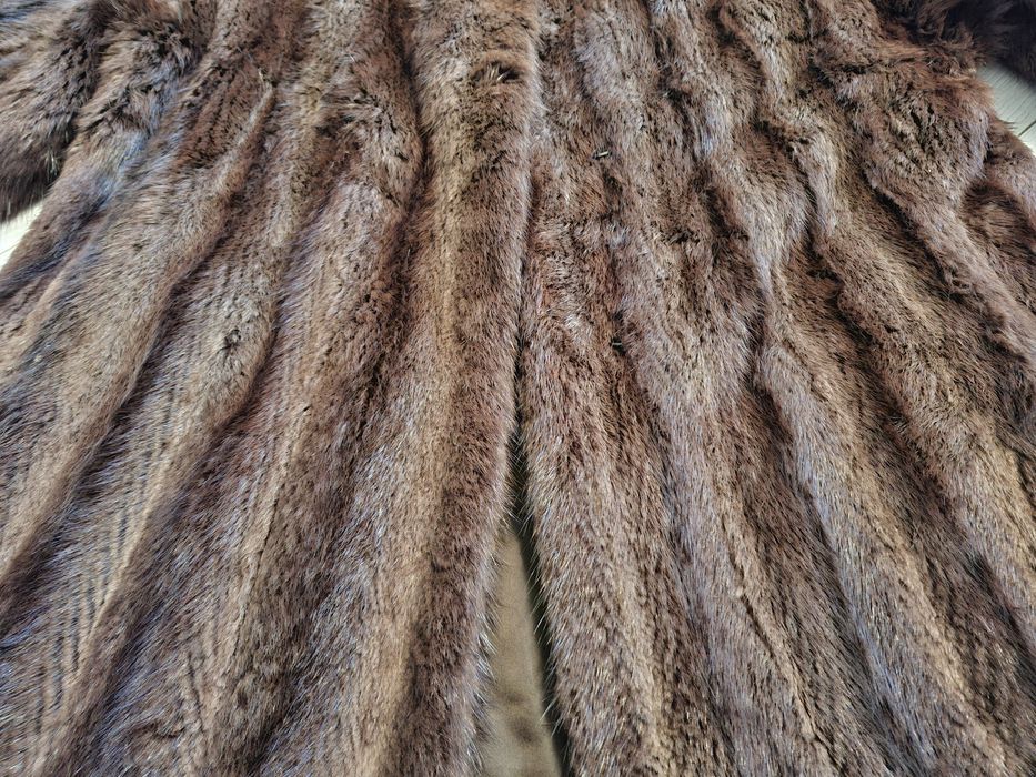 Futerko z norek piękne ciepłe premium