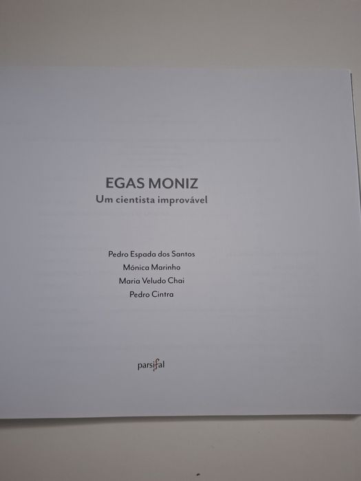 Livro Egas Moniz - Um Cientista Improvável