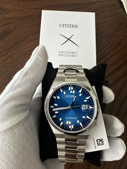 Citizen Tsuyosa Seconde x Seconde - edicao limitada