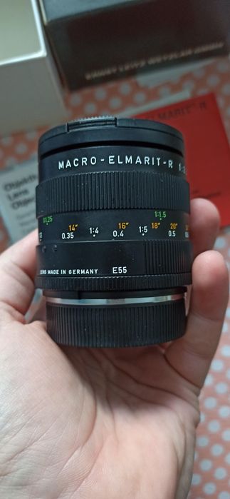 Obiektyw leitz Macro elmarit -r 1:2,8 60 nowy
