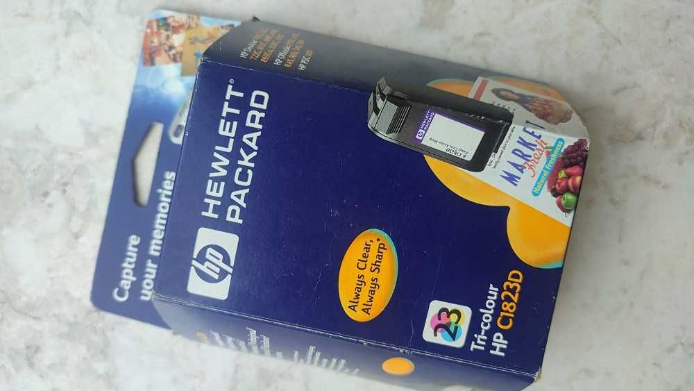 Tusz do drukarki, kartridż 23 Tri-colour HP C1823D