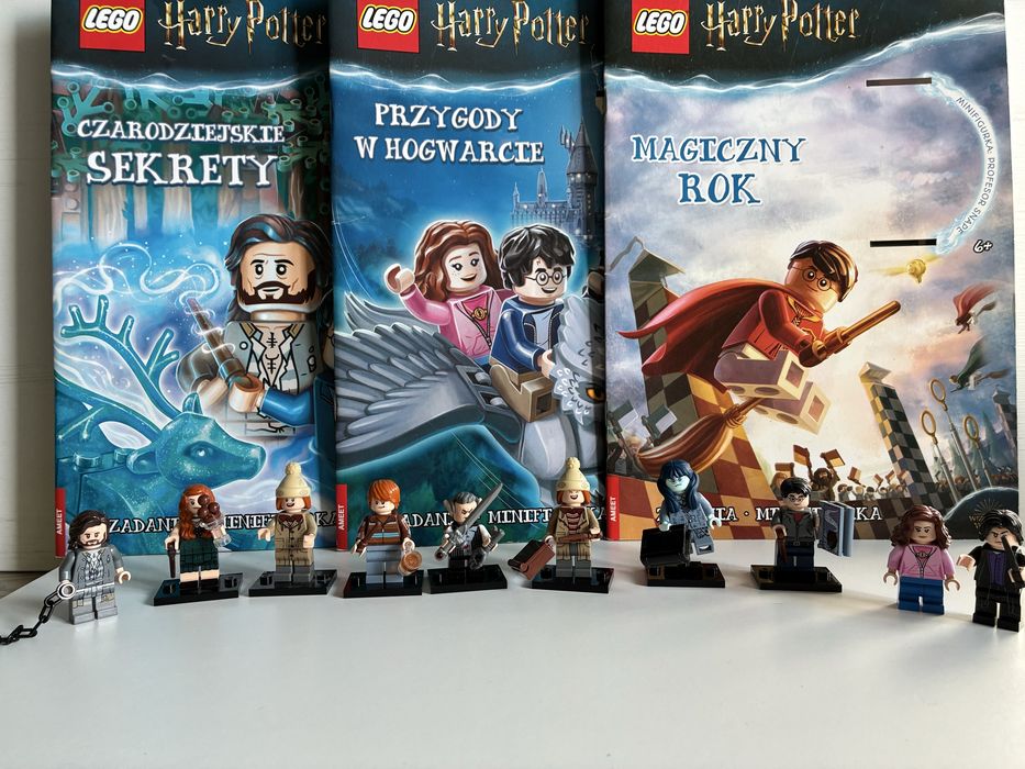 10 minifigurek z lego Harry Potter