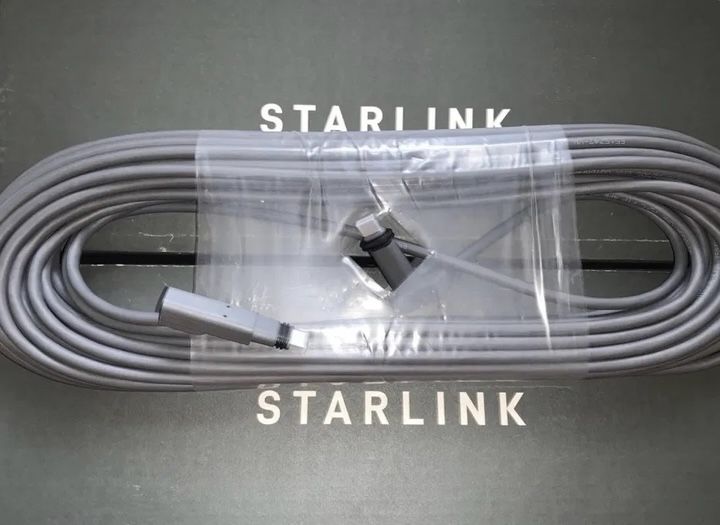 Starlink кабель 15м/23м/45м/70м Gen2/Gen3 Оригінал