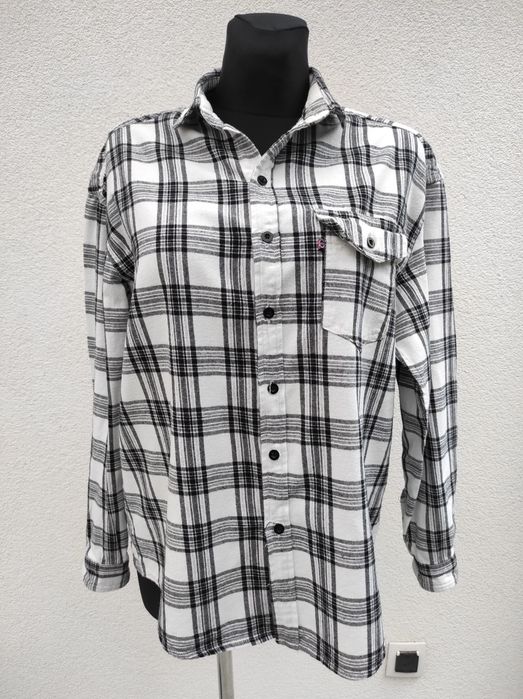 Good for nothing koszula w kratę grubsza bawełna 38 M