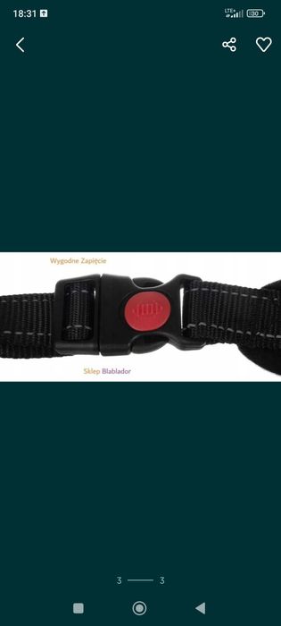 Szelki dla psa M bezuciskowe