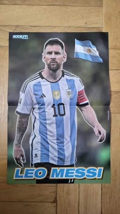 Plakat Leo Messi A3