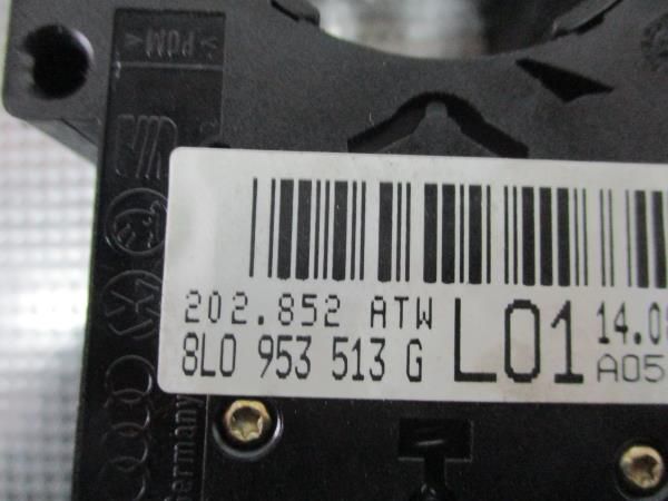 Conjunto / manetes de luzes e limpa vidros AUDI TT (8N3)
