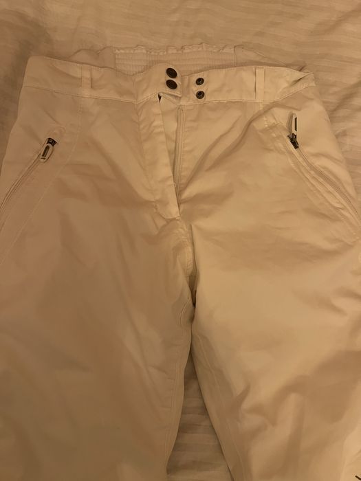 Лижні штани білі