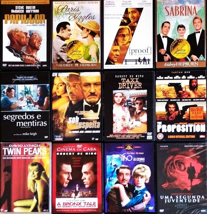 Filmes DVD Originais (lote 4 - Atualizado)