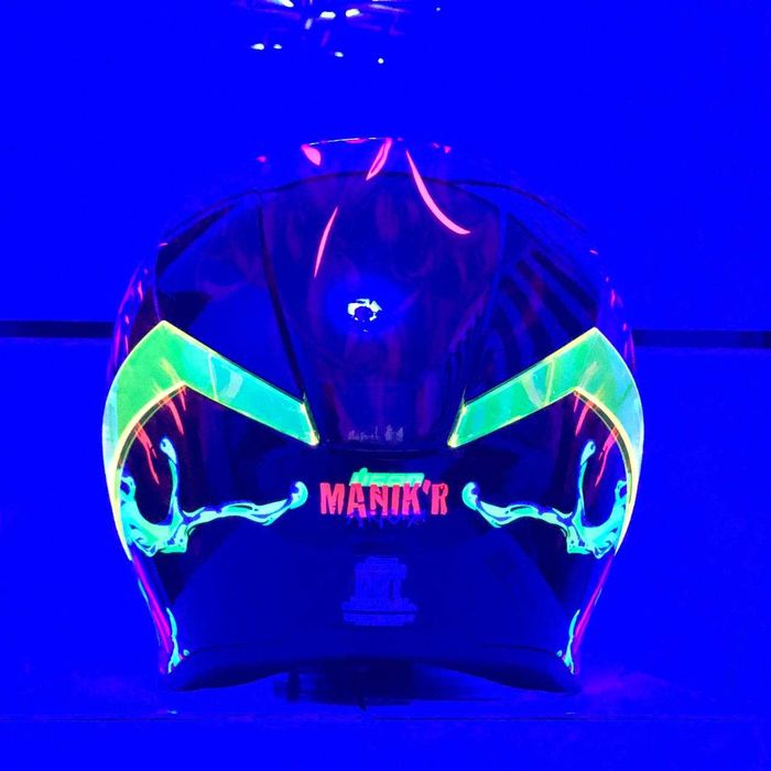 Шлем Icon Airform Manik'r 2 визора, светится в темноте HGC, AGV, nolan ...