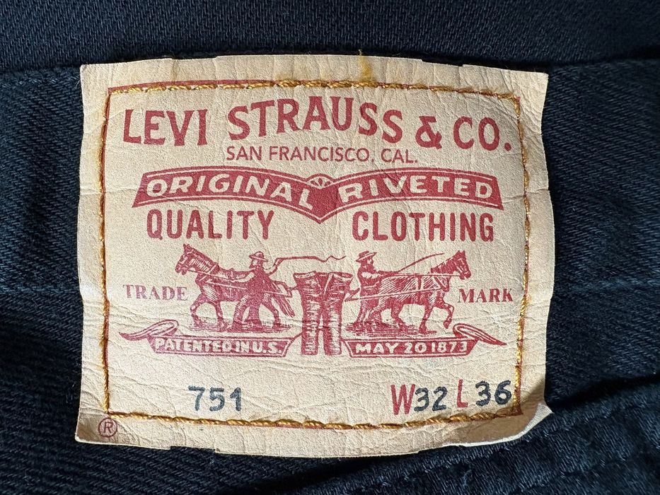 Spodnie jeansowe LEVIS 751