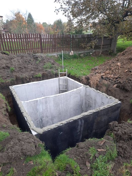 Zbiornik zbiorniki betonowe dwukomorowe 12m/3 Tychy Bytom Sosnowiec