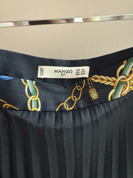 Юбка Mango плісе асиметрична