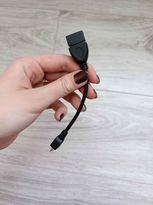 OTG перехідник micro USB на USB для телефону та планшета
