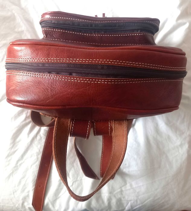 Mochila Couro/pele original marroquino