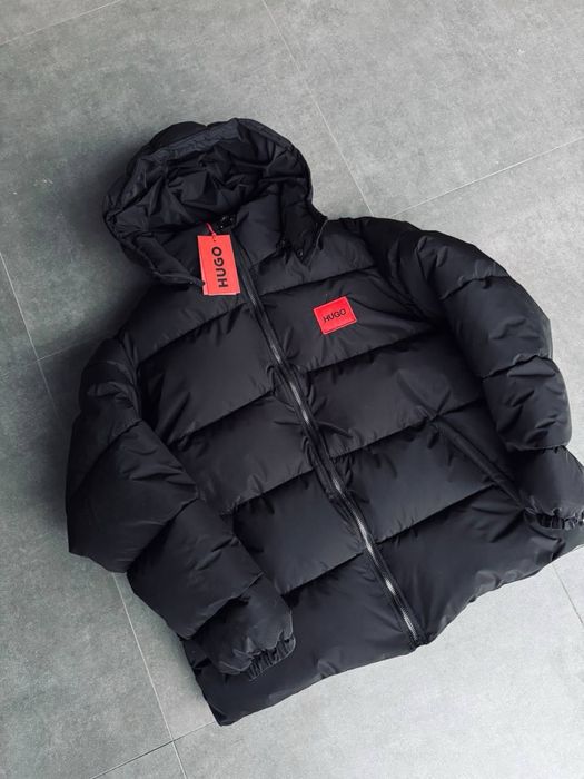 Чоловіча зимова куртка з капюшоном Hugo boss