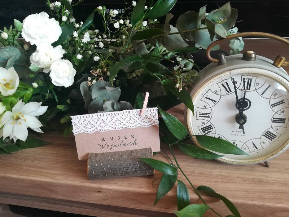 Pieńki/stojaczki/drewienka/uchwyt na winietki - 2 zł/szt.