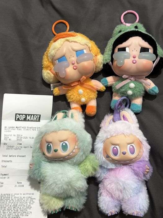 THE MONSTERS Big into Energy 2個 THE MONSTERS Big into Energy シリーズ ぬいぐるみペンダント