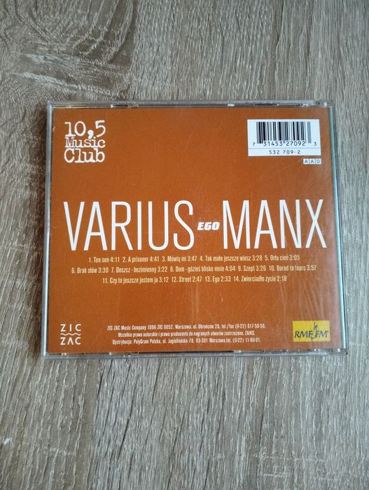 Płyta CD Varius Manx
