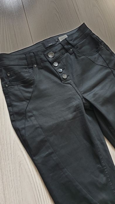 Pulz Rosita skinny Jeans coated czarne 34