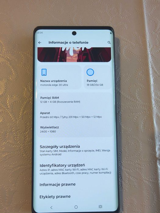 Motorola edge 30 ultra 12/256gb