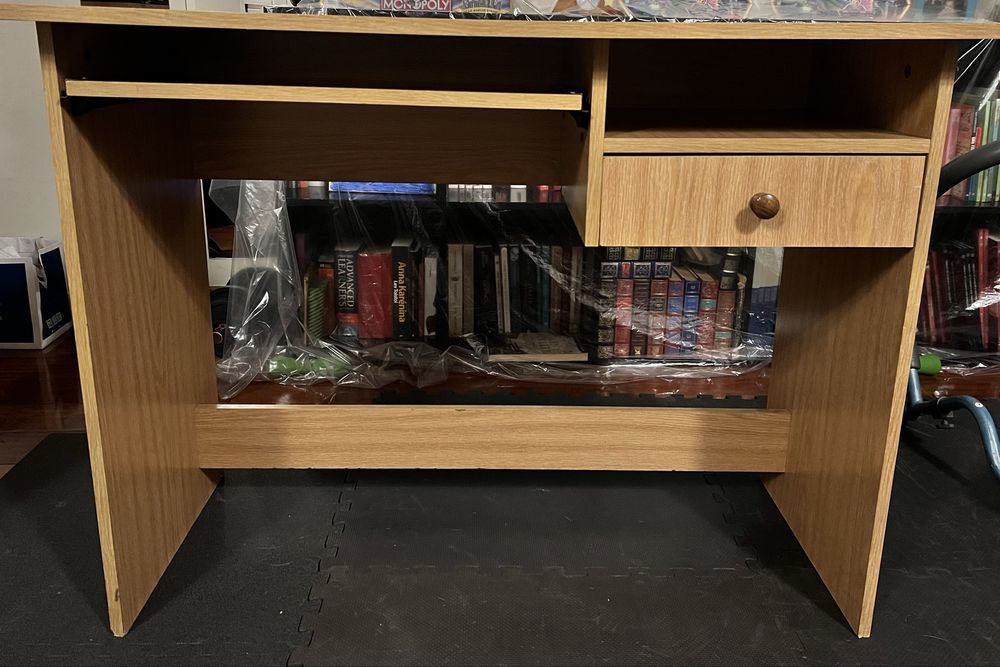 Secretaria  100cm com gaveta