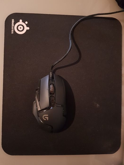 Rato logitech g502+ tapete steelseries