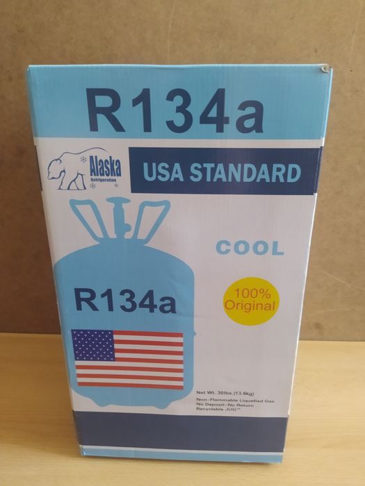 Фреон 134а .3.4кг,6.8кг ,12кг, 13.6кг