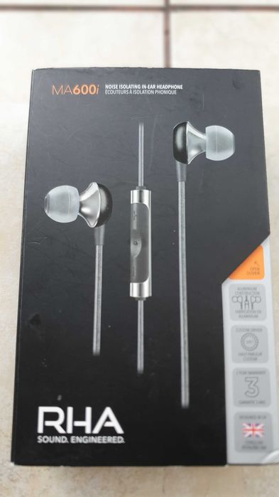 RHA MA600i super dźwięk