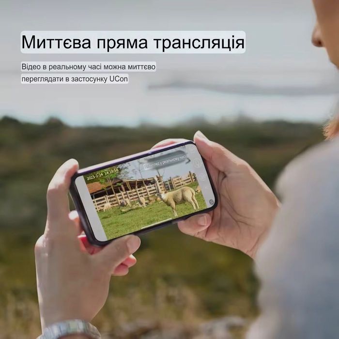 Фотоловушка Mini900Pro 4G 30 Мп 2K UCon с солнечной панелью