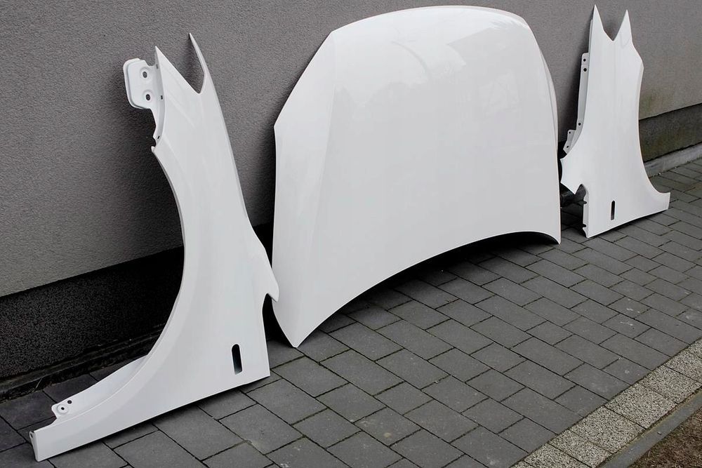 błotnik lewy przedni volkswagen vw caddy 2k lift 15-20 kolor biały lb9a