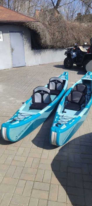 ХІТ Spinera Kayak Molveno 2 КАЯК DropStitch байдарка 430 САП Sup SUP дошка 2 шари слоя доска надувна Stand Up Paddle board борд SUB SAP надувная