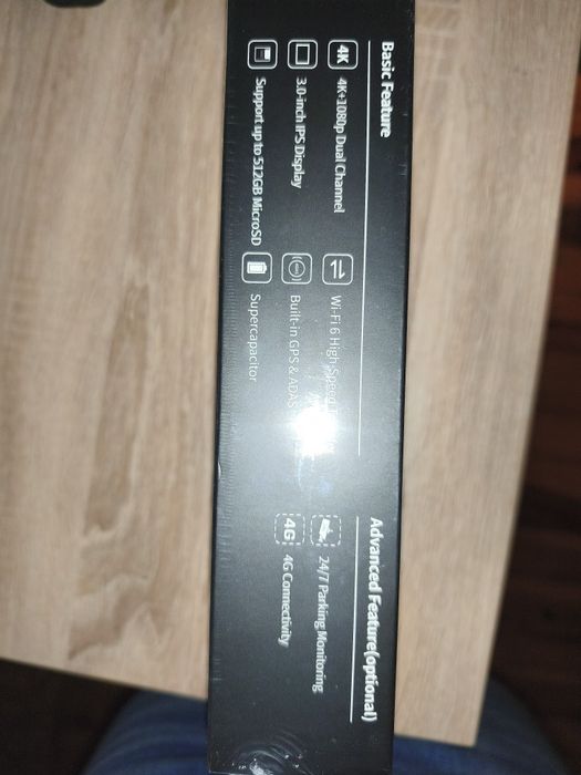 DDPAI z50 pro przód+ tył 4k wideorejestrator