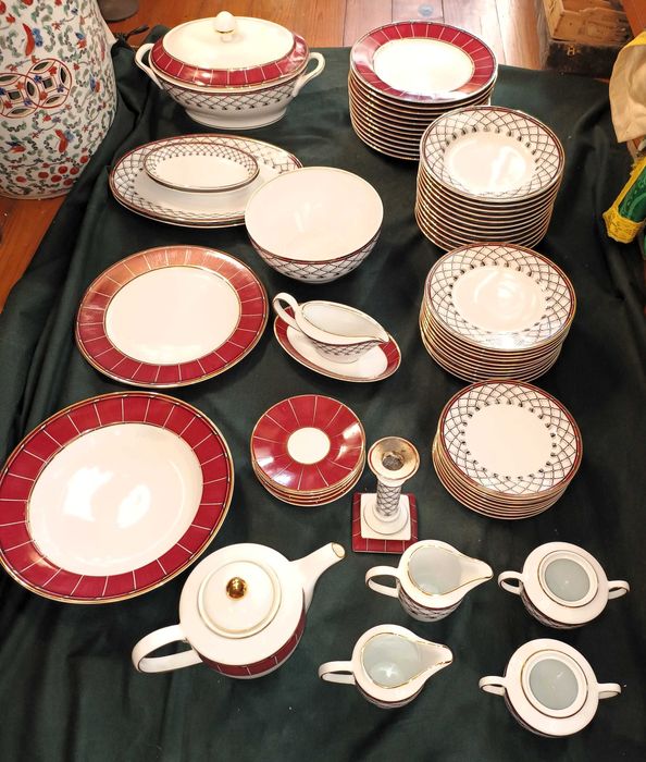 Serviço Jantar Porcelana Bonvida Coleção Fado
