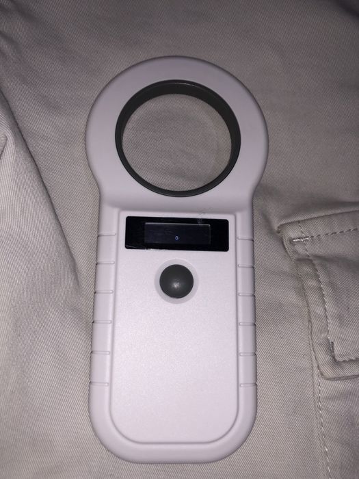 Maquina leitura de chip animais