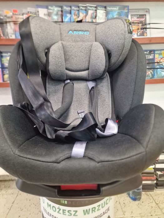Foteli samochodowy Arro Careterro 0-36kg obrotowy jak NOWY