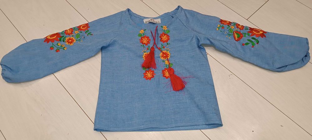 Продам вишиванку дитячу Merezka 116