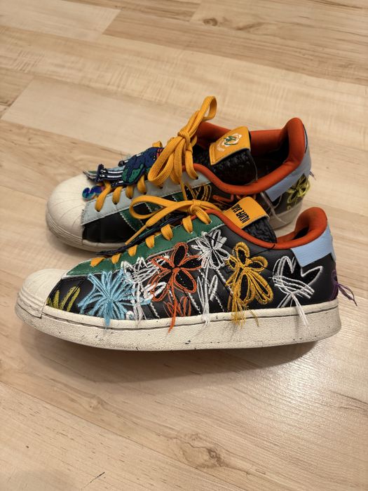 adidas Superstar x Sean Wotherspoon "Super Earth" Black rozm 40 2/3