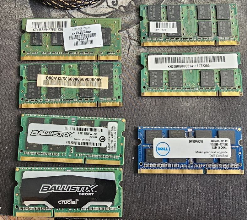 Ноутбучна ddr3 sdram 1600 ddr2 800 ssd