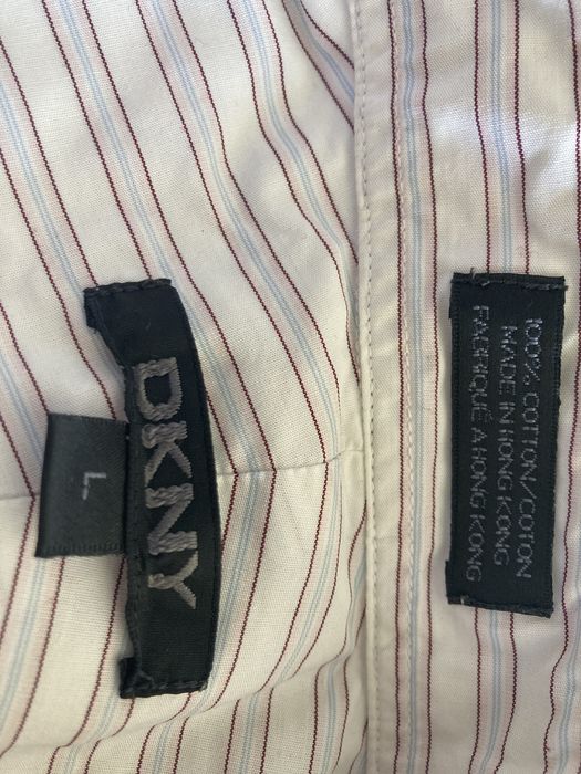 DKNY Koszula męska elegancka wizytowa, r. L