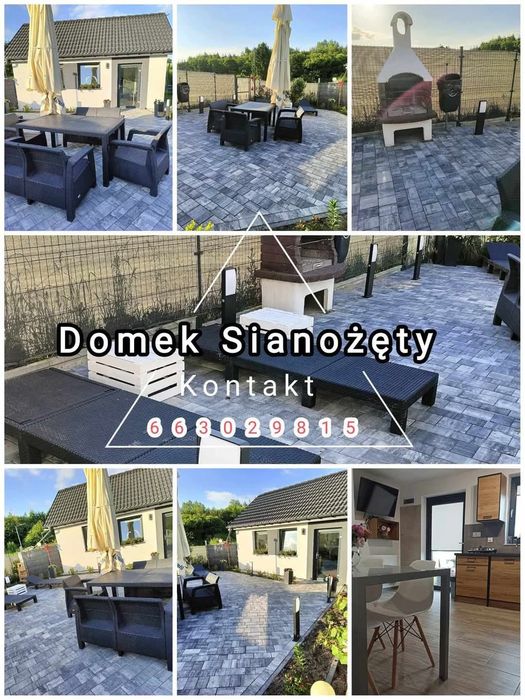 Domek 6 osobowy oraz pokoje 2,4 i 6 osobowe z łazienkami