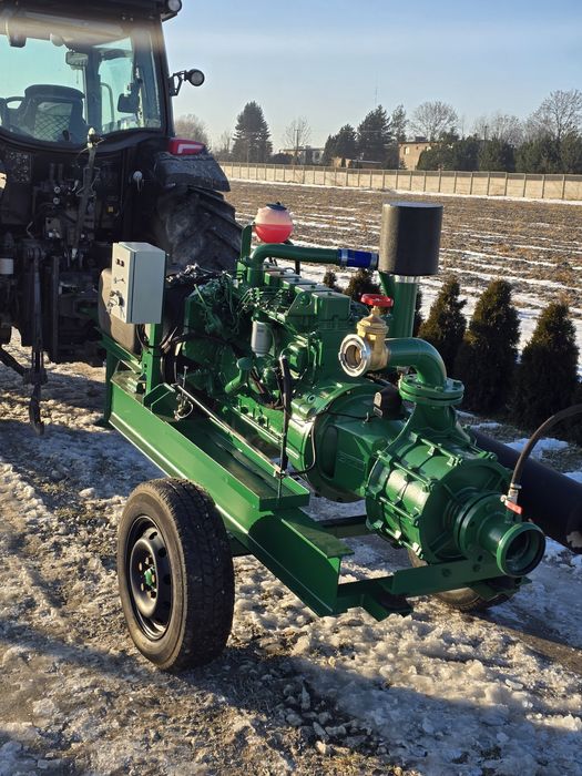Motopompa pompa do wody deszczowni deszczownia nawadnianie