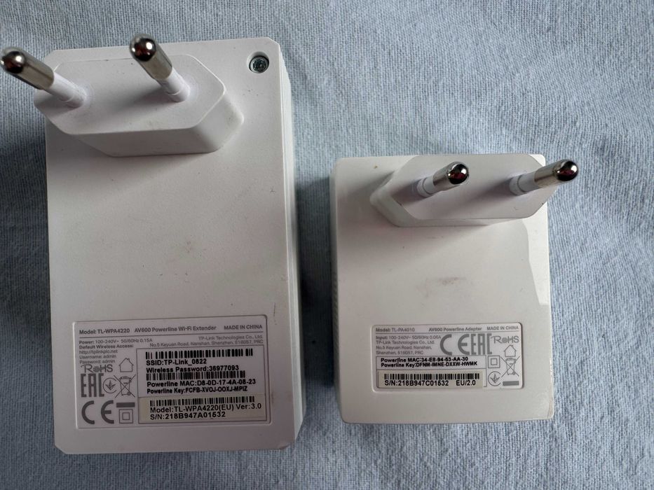 Kit Adaptador PowerLine Wi-Fi Extender da TP-LINK