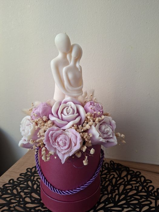 Flower boxy ze świec sojowych