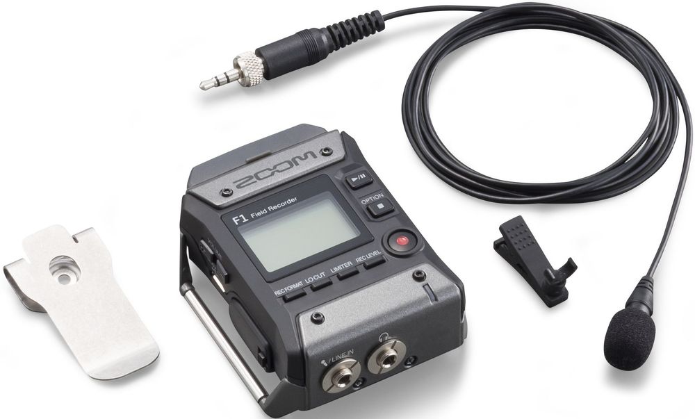 ZOOM F1 Gravador Audio