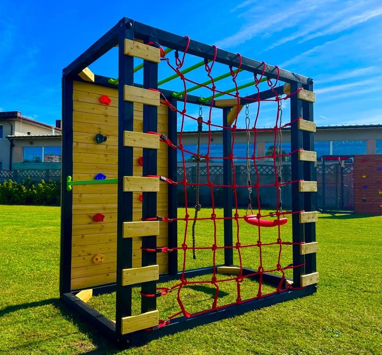 Drewniany Plac Zabaw - PROMOCJA -LUPO - Domek - Huśtawka