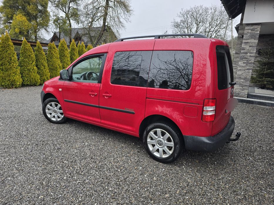 Vw caddy niski przebieg 7 osobowy rezerwacja